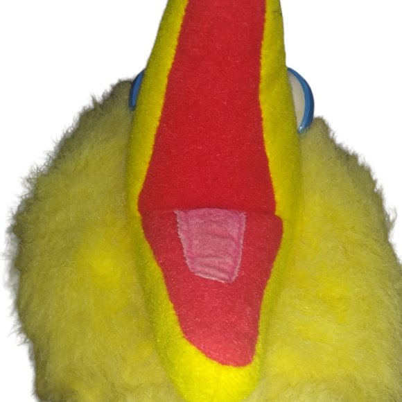 Vintage Playskool Big Bird Sesame Street Talking Pull String Plush Toy 1996 - Picture 8 of 10